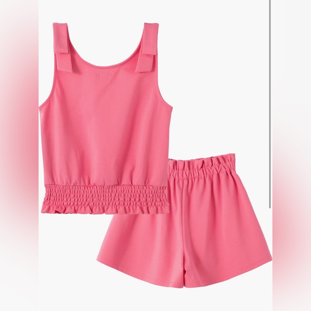 Habitual Girl kids’ smocked tank and short set.
